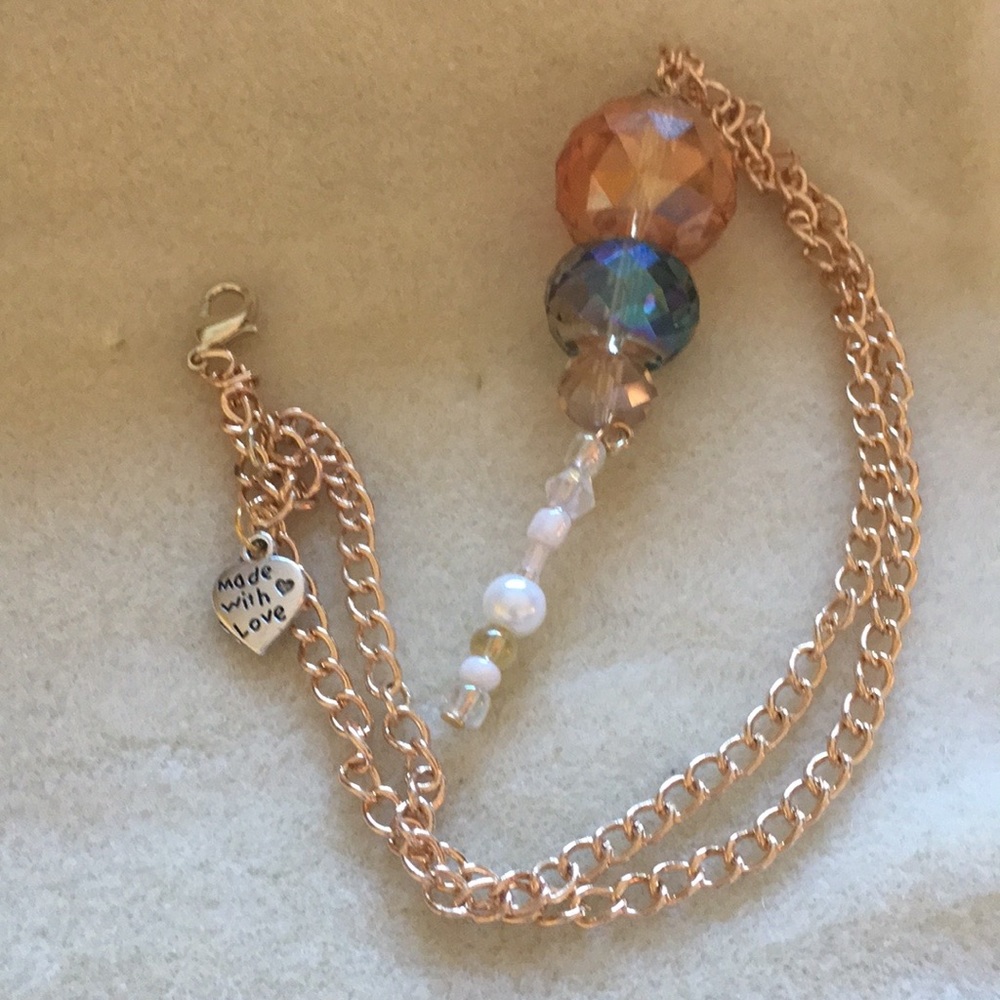 Pretty crystals and seed beads